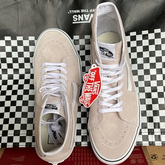 Vans Sk8-Hi Tapered Suede/Canvas Lilac Ash WMNS sneakers - Picture 13 of 16